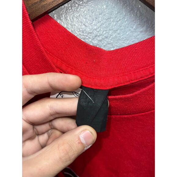 Vintage Van Halen 1991 Tour Shirt Unlawful Carnal Knowledge Rock Concert 90s L - Picture 9 of 13